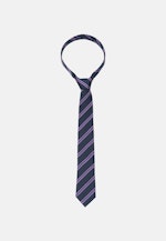 Breit (7cm) Krawatte Streifen in Lila |  Seidensticker Onlineshop