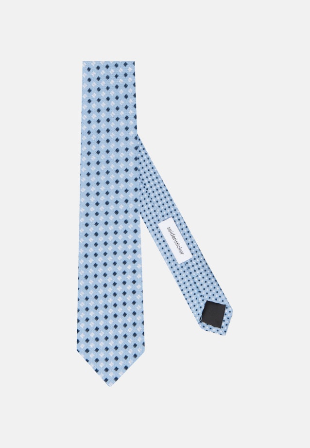 Schmal (5cm) Krawatte Kleinmuster in Hellblau |  Seidensticker Onlineshop