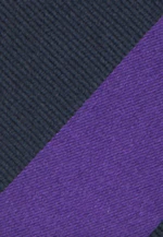 Breit (7cm) Krawatte Streifen in Lila |  Seidensticker Onlineshop