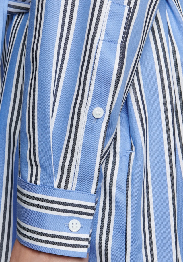 Kleid Streifen in Mittelblau | Seidensticker Onlineshop