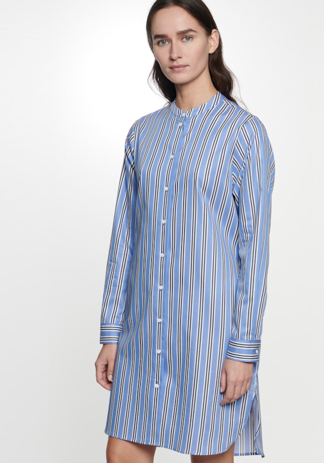 Robe Regular Manche Longue in Bleu Moyen |  Seidensticker Onlineshop