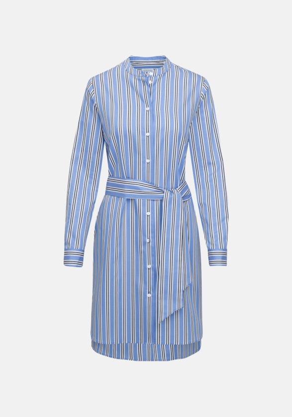 Kleid Streifen in Mittelblau | Seidensticker Onlineshop