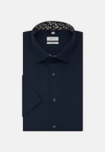 Shaped Business Hemd Uni in Dunkelblau |  Seidensticker Onlineshop