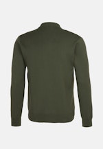 Regular Knit Bomber Uni in Green |  Seidensticker Onlineshop