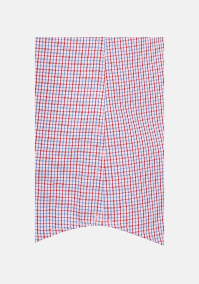 Non-iron Poplin Short sleeve Business Shirt in Shaped with Kent-Collar in Red |  Seidensticker Onlineshop