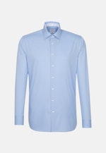 Shaped Business Shirt Print in Light Blue |  Seidensticker Onlineshop