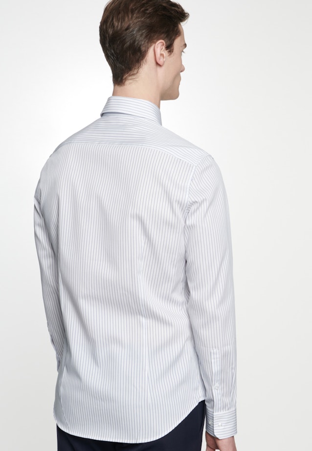 Slim Business Shirt Stripes in White |  Seidensticker Onlineshop