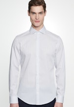 Slim Business Shirt Stripes in White |  Seidensticker Onlineshop