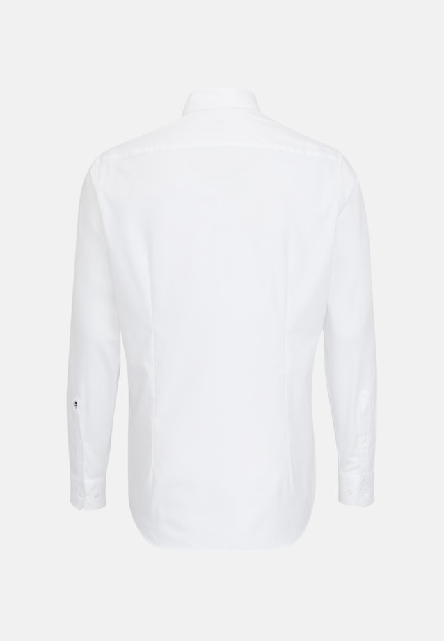 Shaped Business Hemd Uni in Weiß |  Seidensticker Onlineshop