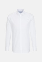 Shaped Business Hemd Uni in Weiß |  Seidensticker Onlineshop