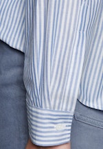 Shirt Blouse Stripes in Medium Blue |  Seidensticker Onlineshop