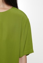 Regular fit Shirtbluse Uni in Grün |  Seidensticker Onlineshop