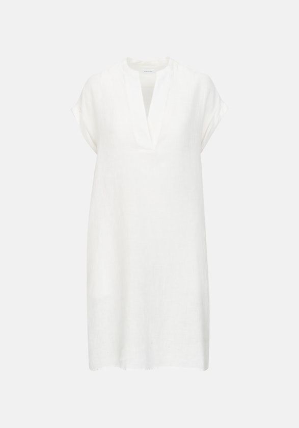 Leinen Midi Kleid in Ecru |  Seidensticker Onlineshop