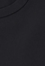 Gerader Schnitt (Normal-Fit) Pullover Uni in Schwarz |  Seidensticker Onlineshop
