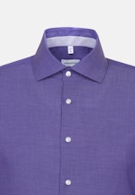 Shaped Business Hemd Uni in Lila |  Seidensticker Onlineshop