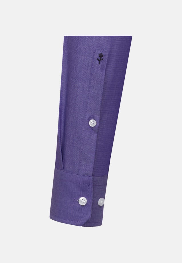 Non-iron Fil a fil Business Shirt in Slim with Kent-Collar in Purple |  Seidensticker Onlineshop