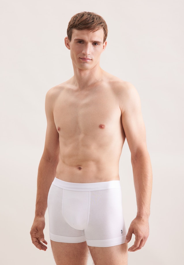 Boxershorts Uni in Weiß |  Seidensticker Onlineshop