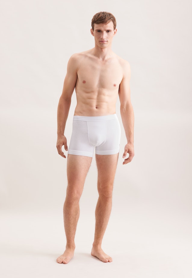 Boxershorts Uni in Weiß |  Seidensticker Onlineshop