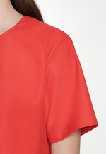 Short sleeve Poplin Shirt Blouse in Red |  Seidensticker Onlineshop