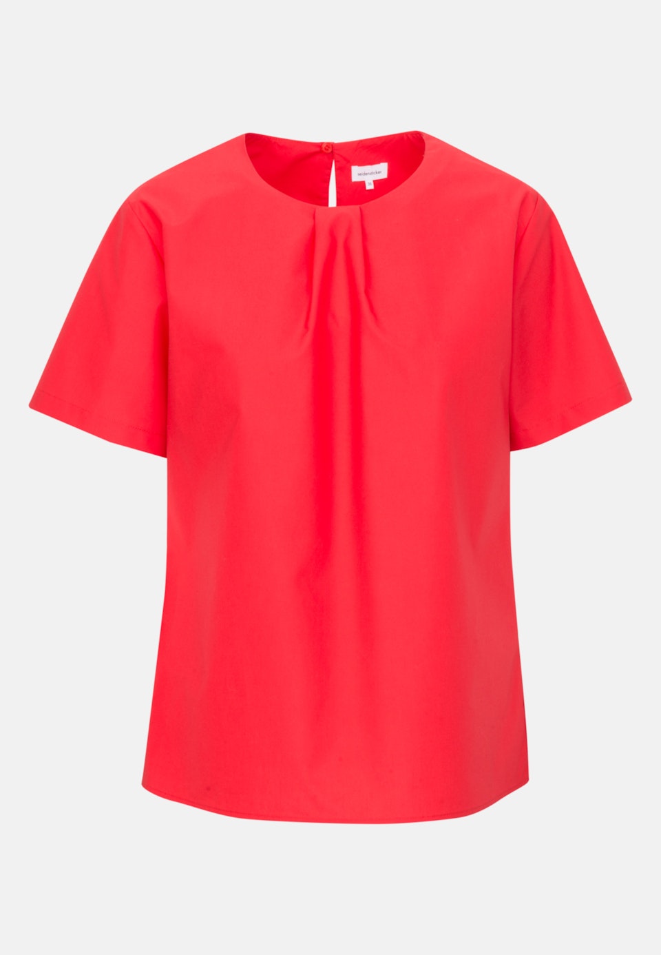 Kurzarm Popeline Shirtbluse in Rot |  Seidensticker Onlineshop