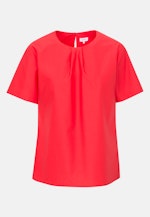 Short sleeve Poplin Shirt Blouse in Red |  Seidensticker Onlineshop