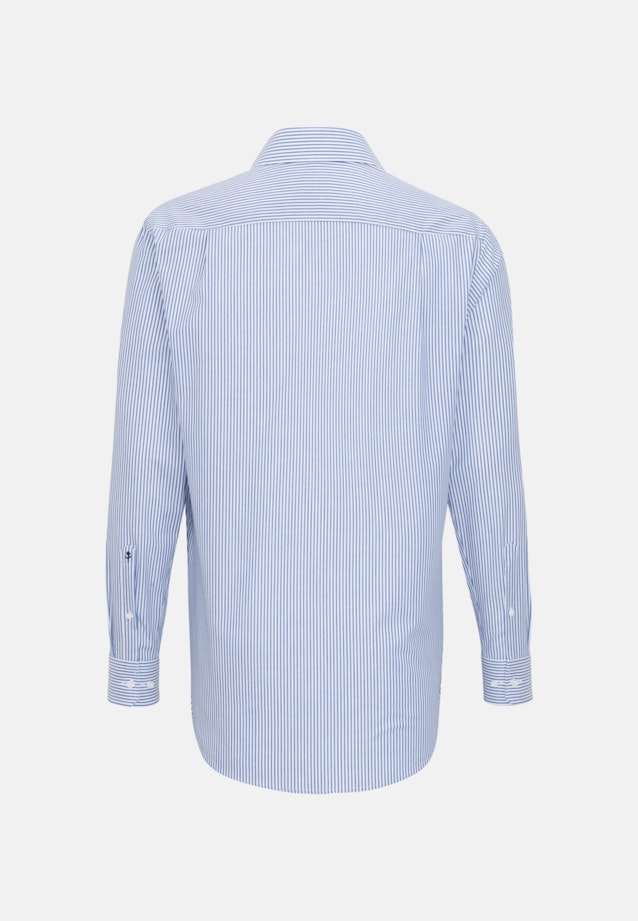 Regular Business Shirt Stripes in Medium Blue |  Seidensticker Onlineshop