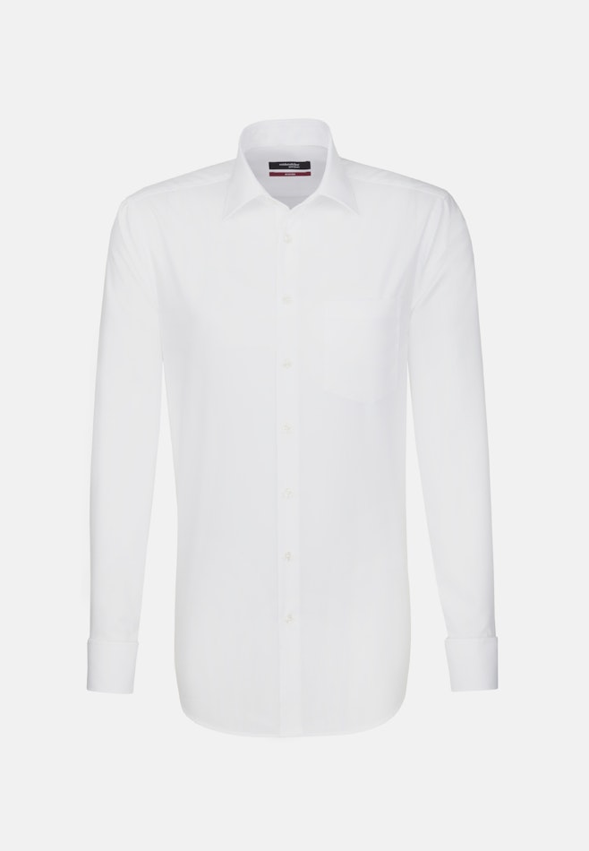 Regular Business Hemd Uni in Weiß | Seidensticker Onlineshop