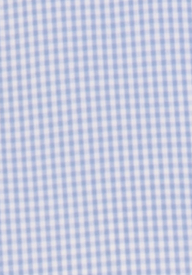 Non-iron Popeline Shirtblouse in Middelmatig Blauw |  Seidensticker Onlineshop
