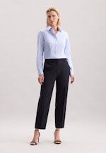 Hemdbluse mit Abnähern slim fit in Hellblau |  Seidensticker Onlineshop