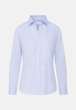 Hemdbluse mit Abnähern slim fit in Hellblau |  Seidensticker Onlineshop