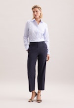 Hemdbluse mit Abnähern slim fit in Bleu Clair |  Seidensticker Onlineshop