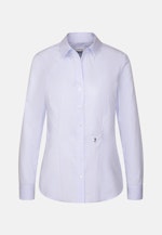 Hemdbluse mit Abnähern slim fit in Bleu Clair |  Seidensticker Onlineshop