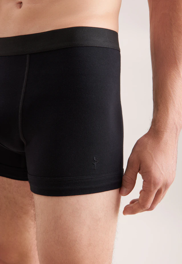 2 boxershorts in Noir |  Seidensticker Onlineshop