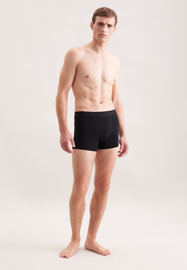 Boxershorts Uni in Schwarz |  Seidensticker Onlineshop