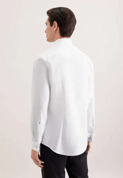 Slim Business shirt Uni in White | Seidensticker Onlineshop
