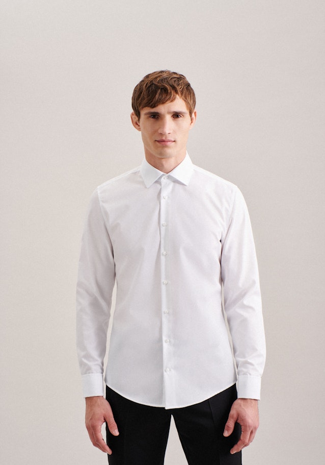 Slim Chemise Business Uni in Blanc | Seidensticker Onlineshop