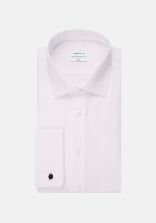 Slim Chemise Business Uni in Blanc | Seidensticker Onlineshop