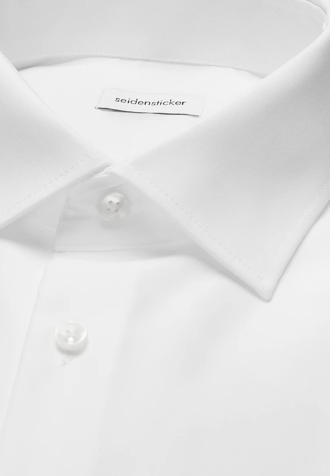 Slim Business Hemd Uni in Weiß | Seidensticker Onlineshop