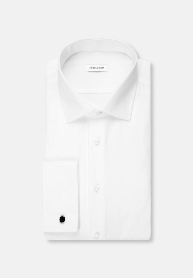 Slim Business shirt Uni in White |  Seidensticker Onlineshop