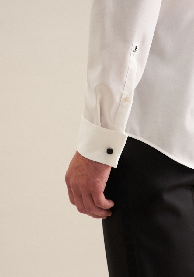 Slim Business Hemd Uni in Ecru | Seidensticker Onlineshop
