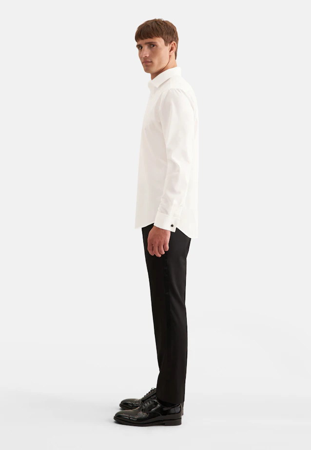 Slim Business Hemd Uni in Ecru |  Seidensticker Onlineshop