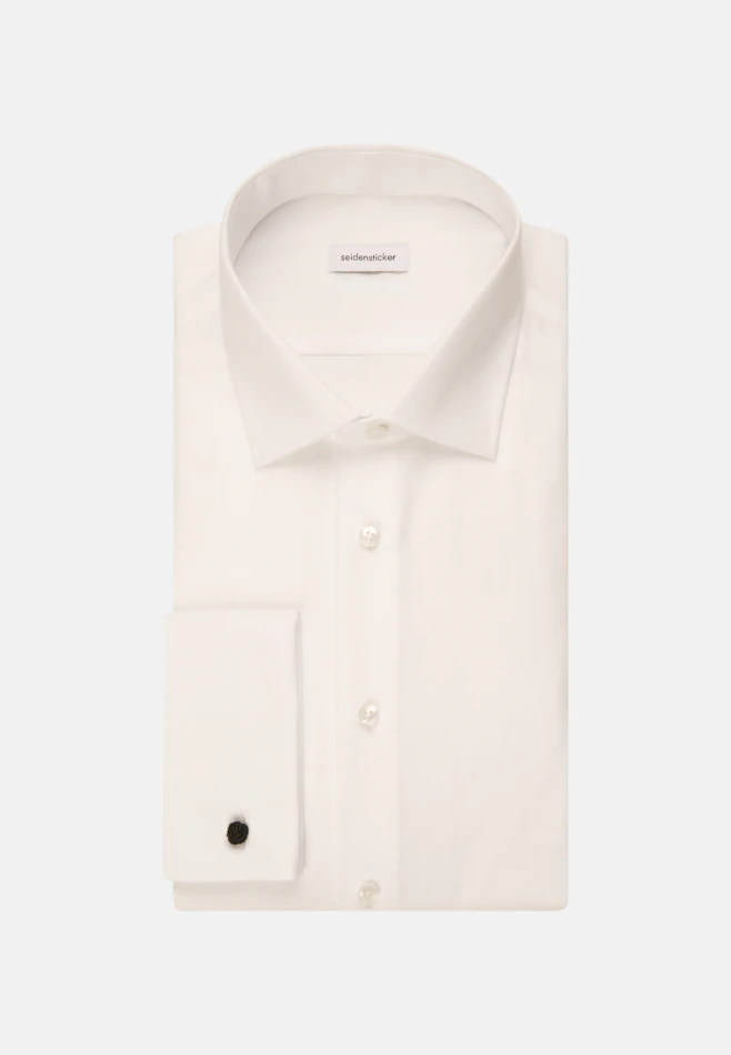 Slim Chemise d'affaires Uni dans Ecru | Boutique en ligne Seidensticker