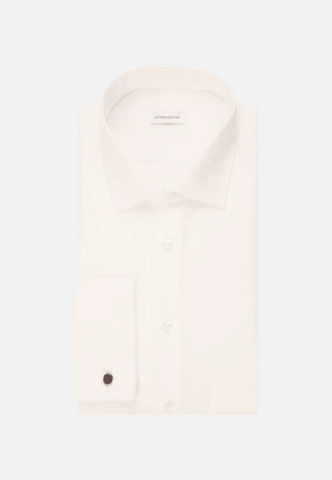 Slim Business shirt Uni in Ecru | Seidensticker online shop