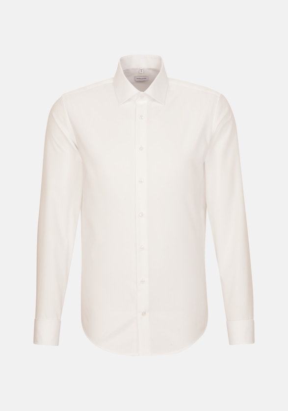 Slim Business Hemd Uni in Ecru | Seidensticker Onlineshop