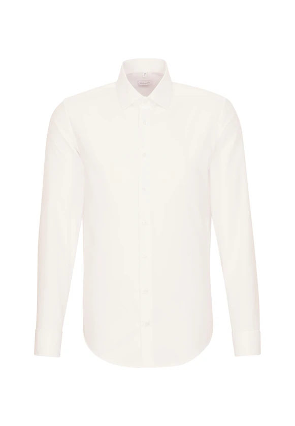 Slim Business Hemd Uni in Ecru |  Seidensticker Onlineshop