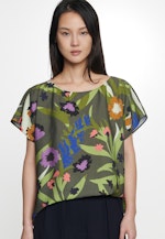 Shirt Blouse Floral in Green |  Seidensticker Onlineshop
