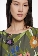 Shirt Blouse Floral in Green |  Seidensticker Onlineshop