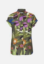 Shirt Blouse Floral in Green |  Seidensticker Onlineshop