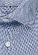 Shaped Business Shirt Uni in Medium Blue |  Seidensticker Onlineshop
