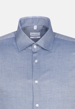 Shaped Business Shirt Uni in Medium Blue |  Seidensticker Onlineshop